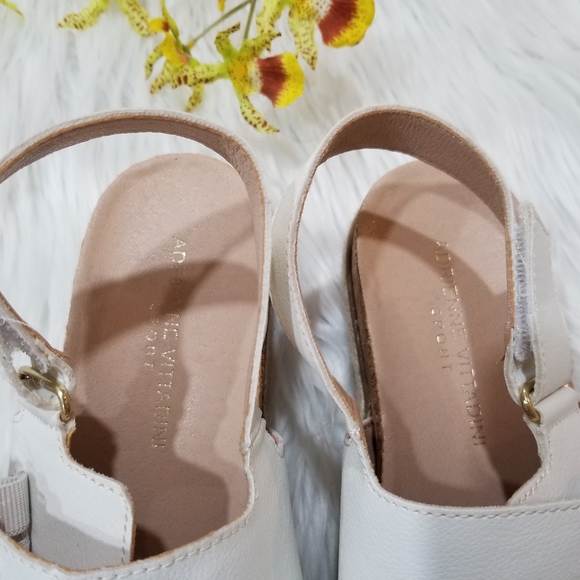 ADRIENNE VITTADINI Sport Espadrilles Sandals White Color SIZE 8 1/2 M.. - Picture 5 of 17